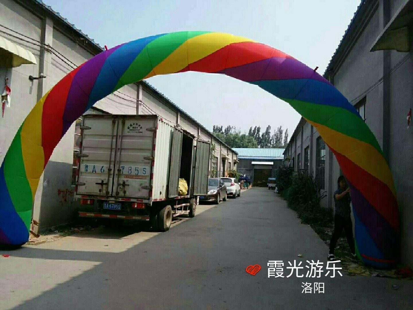江门彩虹拱门